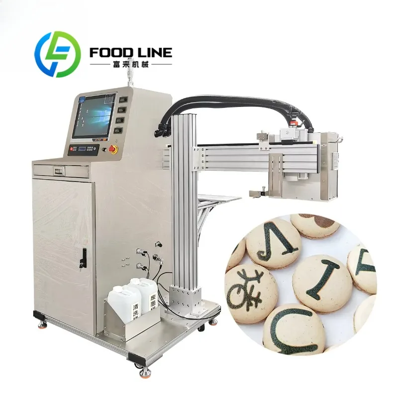 Customize Full Color Biscuit Printing Machine High Printing Capacity For Commercial Use