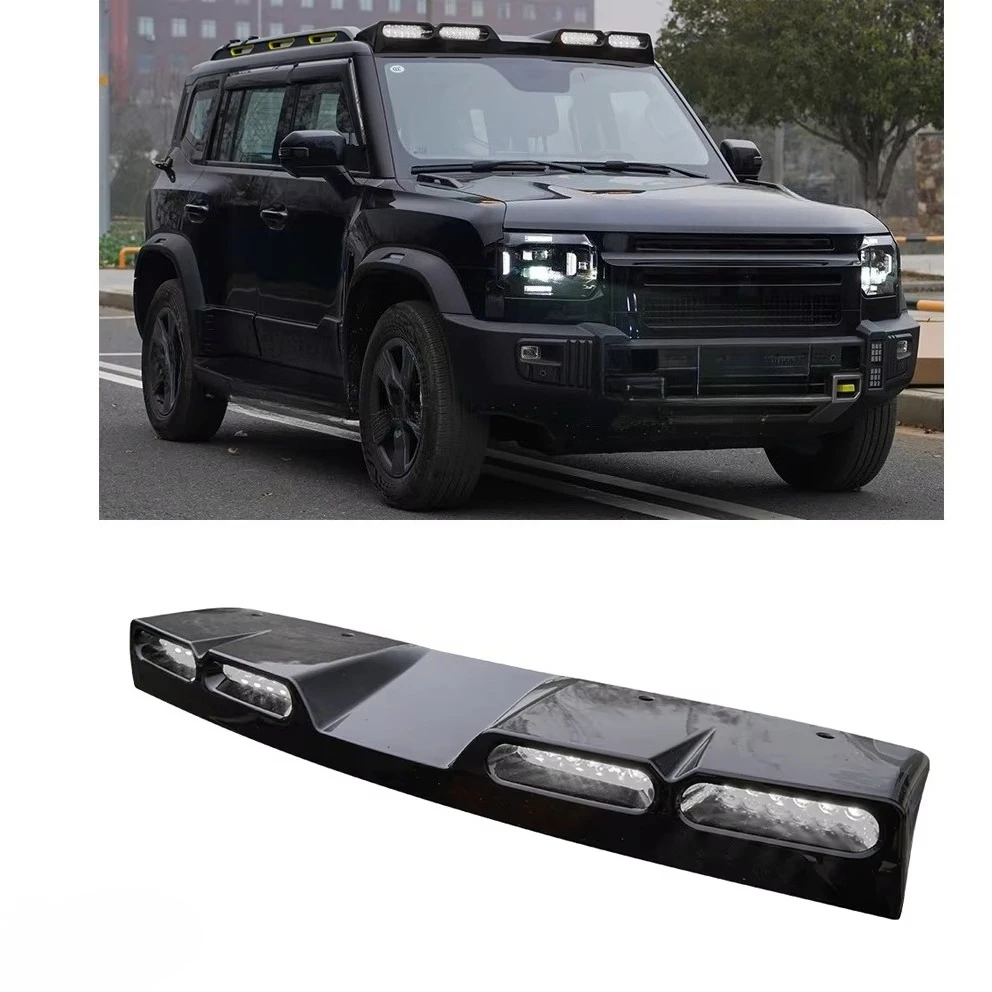 Auto Parts LED Ceiling Lamp Jetour Traveler LED Modified Light Body Parts Brightening Roof Long Spotlight For Jetour Traveler T2
