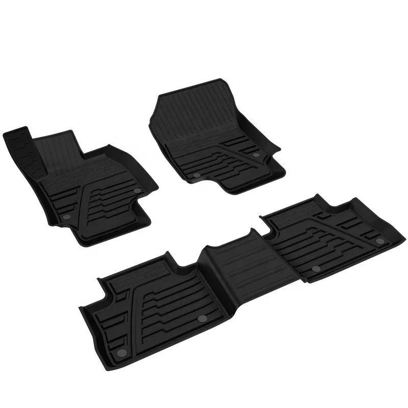 

Hot Sale 3D 5D TPE Rubber Waterproof Car Floor Mats For Toyota RAV4 2019 2020 2021 Foot Carpet Cushions Ottomans