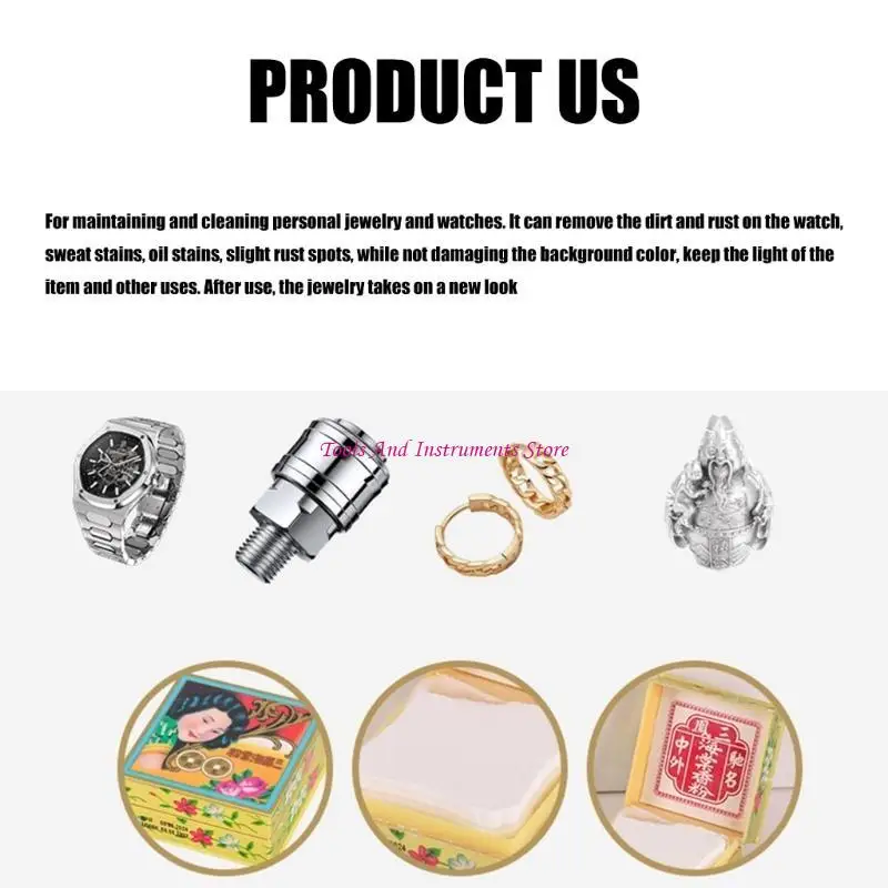 High Performances Metal Cleaning Powder For Watch Cleaning And Maintenance C7AC