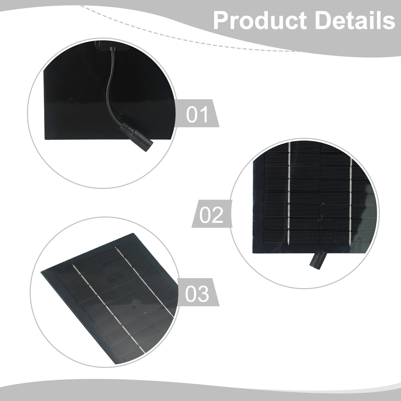 Greenhouse Ventilation Fan 5W 6V Solar Fan Easy Installation Efficient Solar Energy Hot Weather Solution For Greenhouse