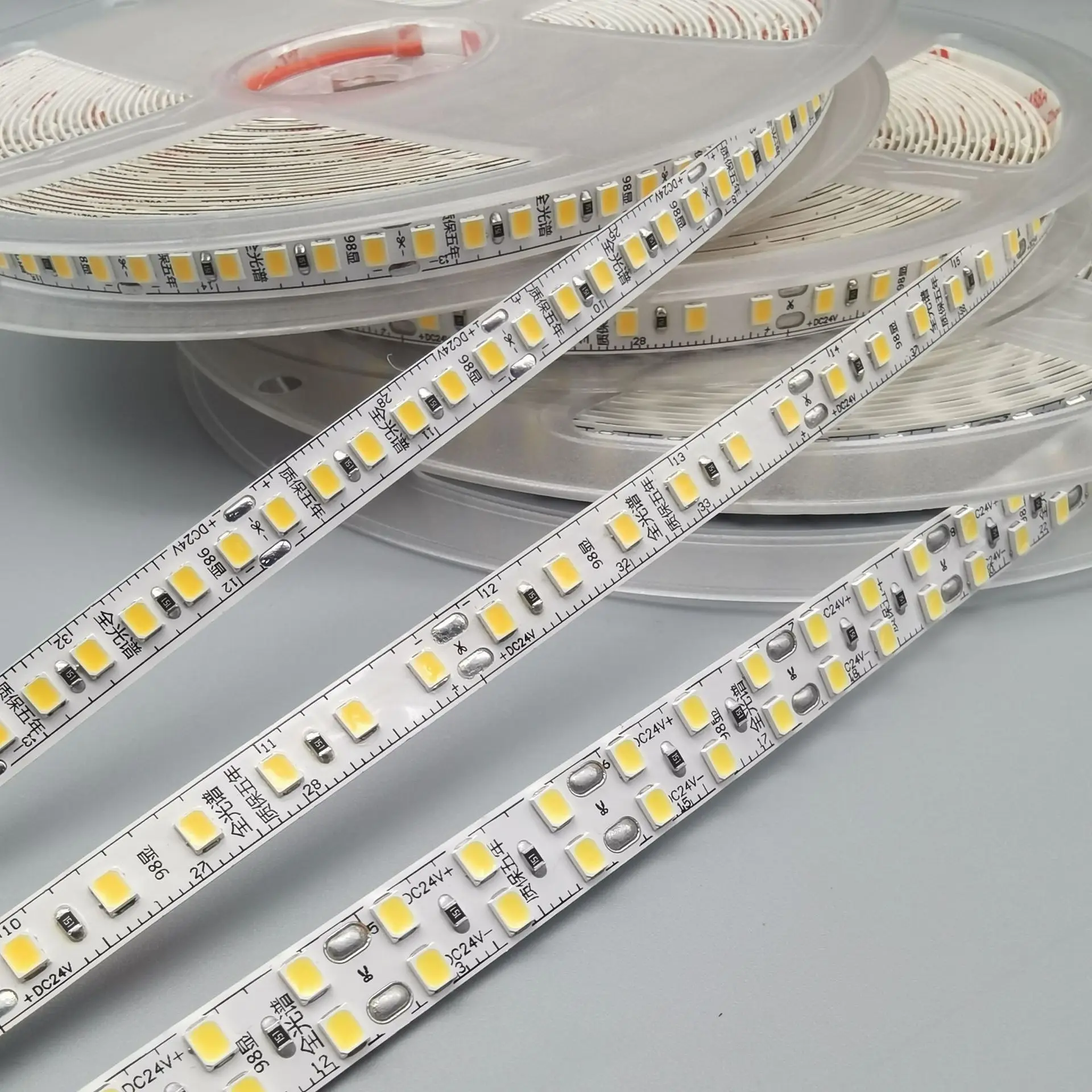 10M 24V RA98 24v Full Spectrum LED Soft Strip RA98 20w/m 18w/m Eye Protection Light 180 leds/m 240 leds/m 3000k Natural Whit