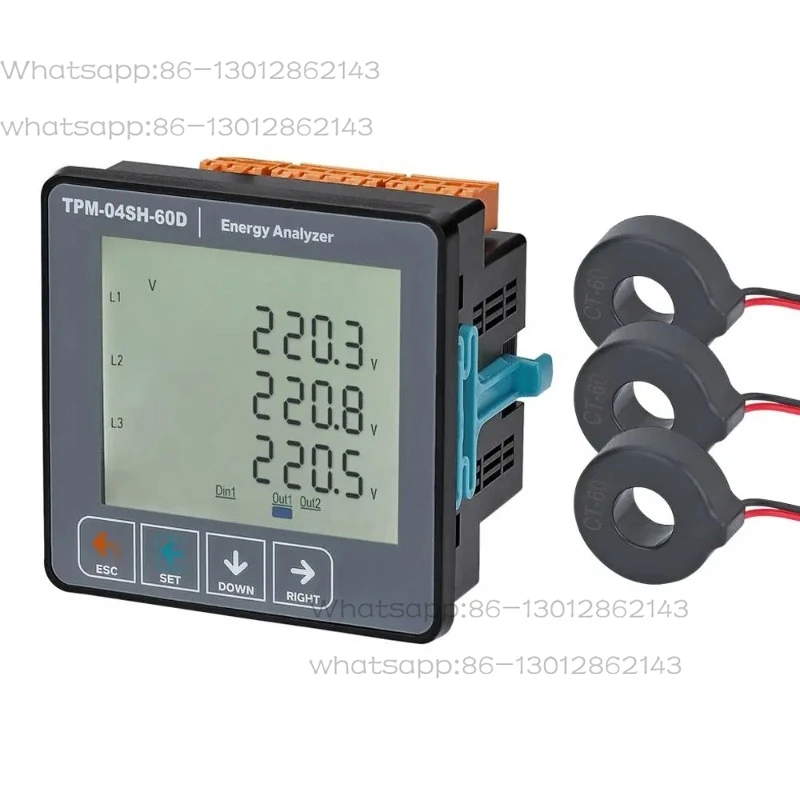 Multimtre analyseur d'nergiea TPM-04SH-XXD 3P et 4W