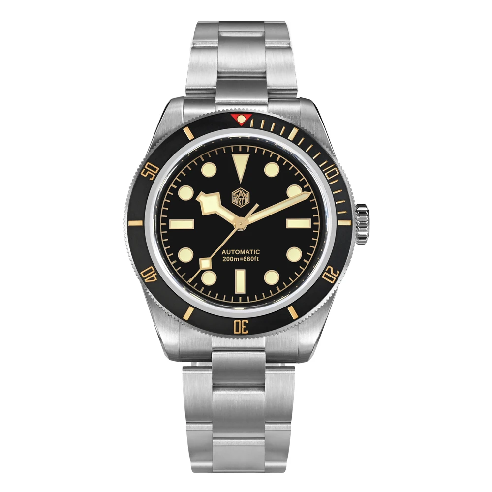 San Martin SN004 V2 BB58 6200 Limited Edition Watch 120 Clicks
