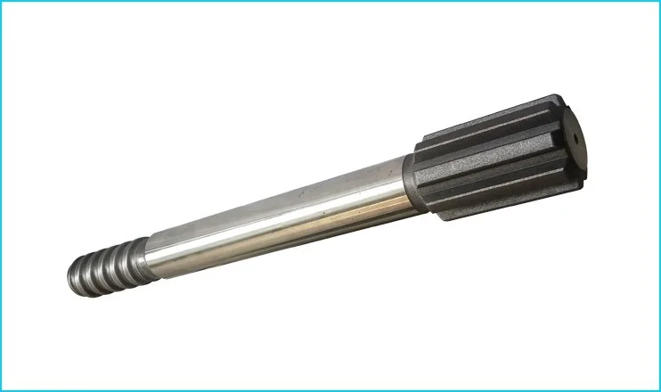 length 435 mm, with T38 thread shank adapter top hammer drill rod blasting borehole threaded extension drill rod