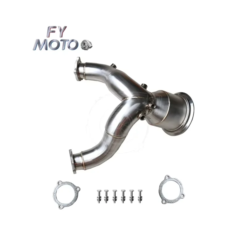 

Downpipe for AUDI S4 S5 B9 3.0T 2019+ with OPF