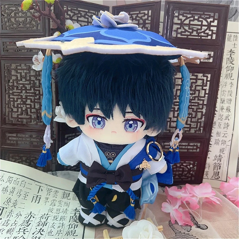 

Genshin Impact Scaramouche 20cm Wanderer Plush Doll Toy Anime Genshin Impact Kawaii Soft Stuffed Pillow Key Chain Exquisite Gift