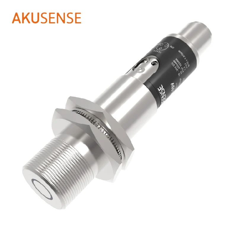 AkuSense Inductive Proximity Sensor Ultrasonic Sensor Waterproof Npn Ultrasonic Proximity Sensor