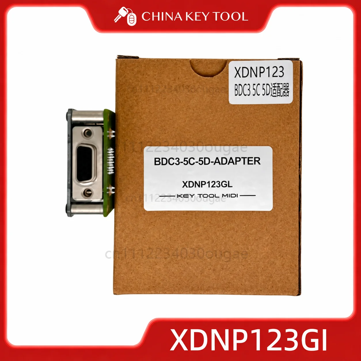 Suitable for Xhorse XDNP123GL BDC3 5C 5D Adapter for KEY TOOL MIDI Supports BMW BDC2 BDC3 Smart Key Clone & VW 5C 5D IMMO Data