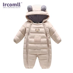 Ircomll Baby Boy Clothes Newborn OVeralls Infant Jumpsuit Thick Warm Snowsuit Children Boy Clothing kids clothing