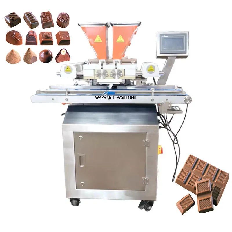 Máquina Industrial para Hacer Piruletas de Chocolate y Cacao, Equipo de Moldeo, Máquina Dosificadora de Chocolate de Una Sola Vez para Hacer Chocolate