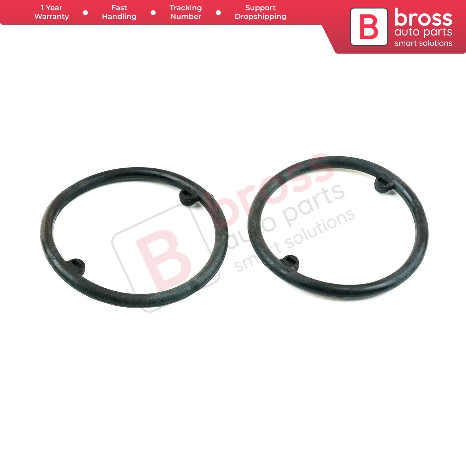 

Bross Auto Parts BSP873 2 Pcs Oil Coolant Seal 038117070A, 038117070B, 06 A103033A for Audi Seat Skoda VW Ship From Turkey