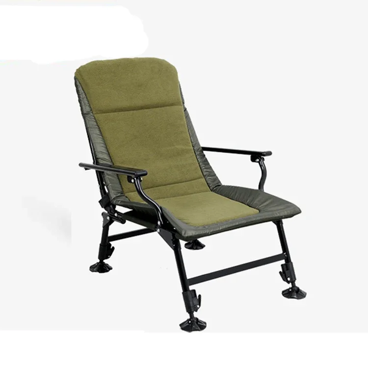 Factory direct sale outdoor camping fishing chair foldable recliner chair for carp fishing