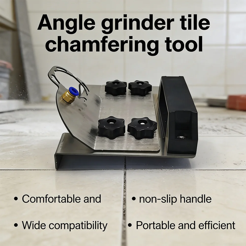 

Angle Grinder Stand for Tile 45 Degree Chamfer Cutting Tool for Ceramic Stone Cutting Angle Tile Edging Chamfering Equipment