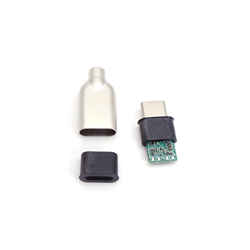 Zink legierung Metall Typ-C Android Plug Shell Fall Audio Digital Chip Ladestecker Shell Fall