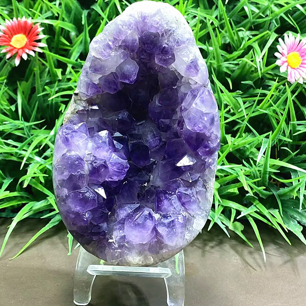 Natural quartz crystals, agate cave stones, hand-polished spherical samples, home decorations, exquisite gifts