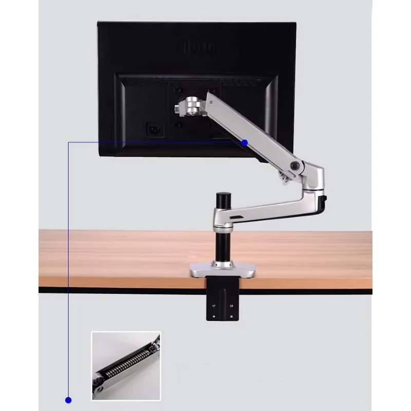 Super long arm display bracket full dynamic free lifting LED LCD TV cart full dynamic