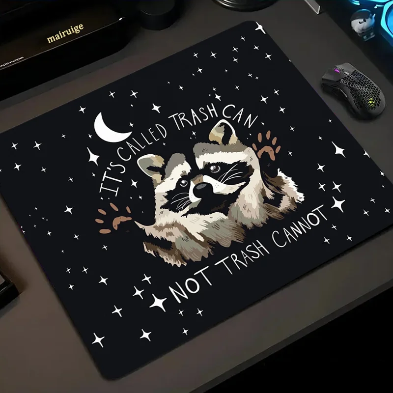 

Mouse Pad Cute raccoon Water Proof Gaming Keyboard Pad Pc 400x450mm Desk Mats Gamer Accessories Computer Mousepad Company Rug