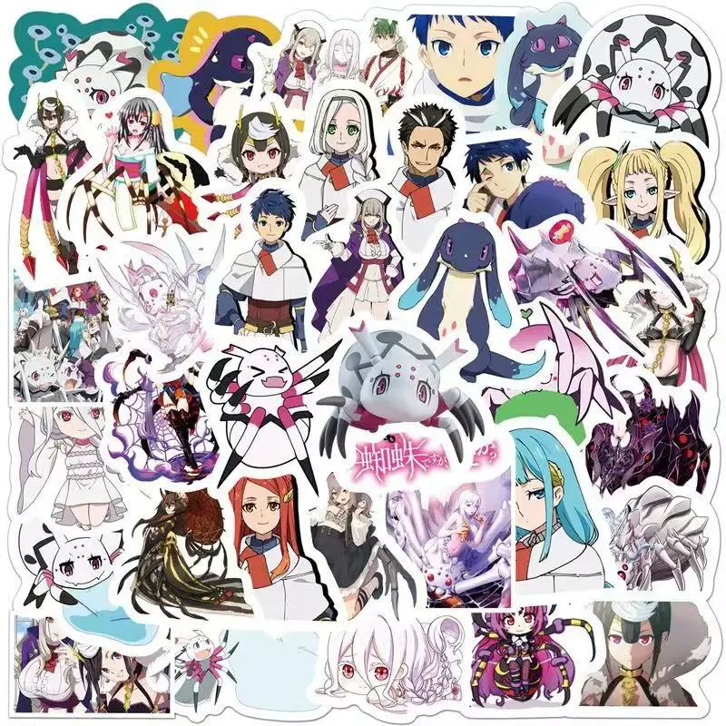 100 Pcs Mixed so i m a spider so what Sricker Anime Laptop Skateboard Pad Bicycle Phone Lage Stickers  guitar refrigerato