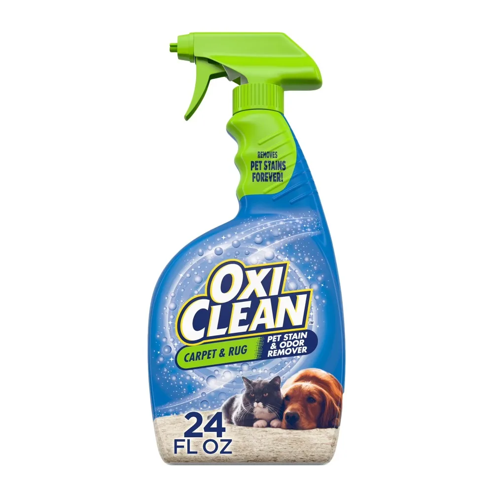 

Pet Stain and Odor Remover Spray for Carpets and Rugs Effective Cleaning Solution for Homes with Pets 24 fl oz