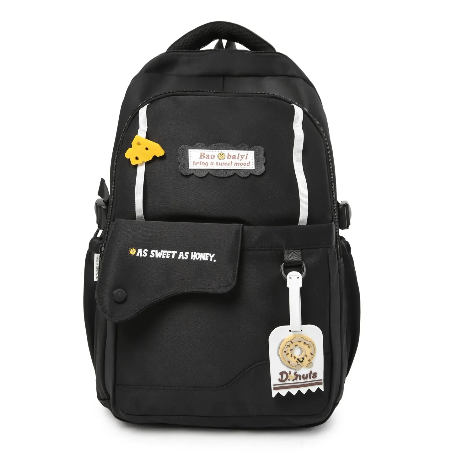 

New Cute Womens Backpack Waterproof Nylon Small Designer Rucksack Fashion School Book Bag For Teenager Girls Female Daily Travel