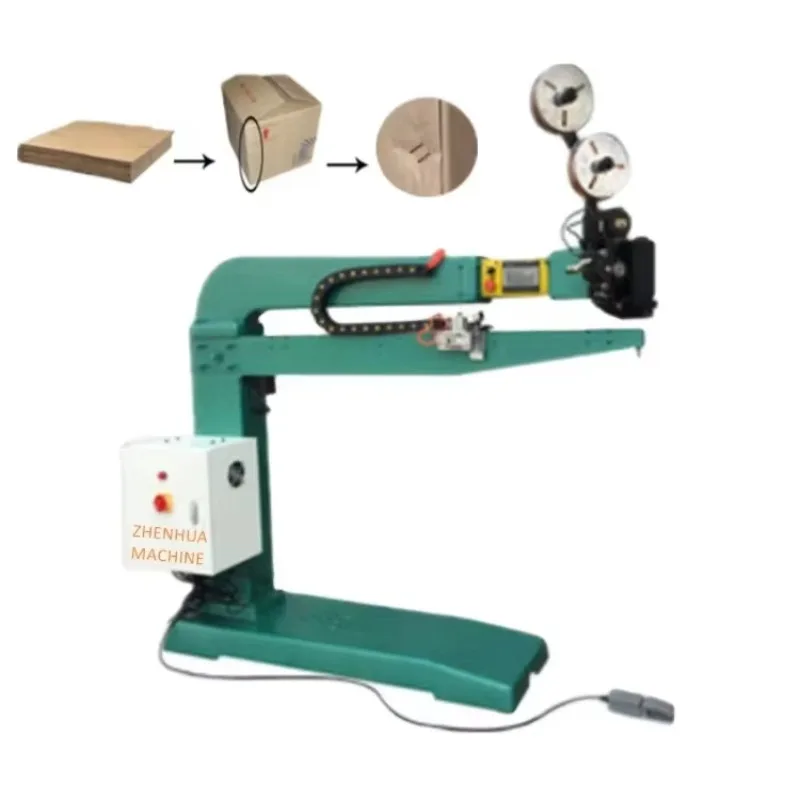 Manual nail feeding stapler cardboard corrugated box