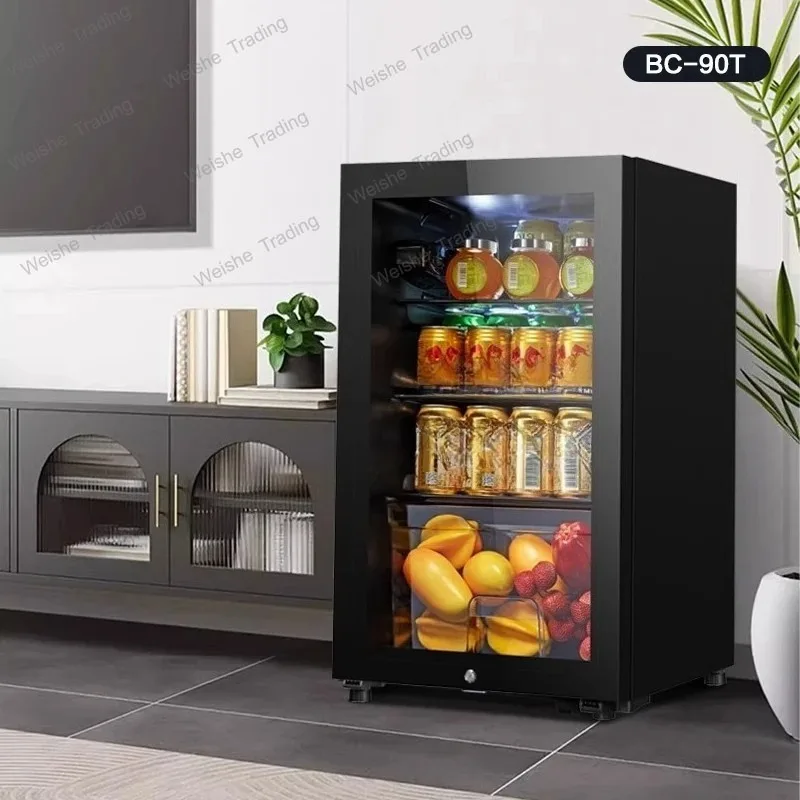 

Household refrigerator Small office Iced bar Tea refrigerator Hotel display cabinet Beverage wine cabinet