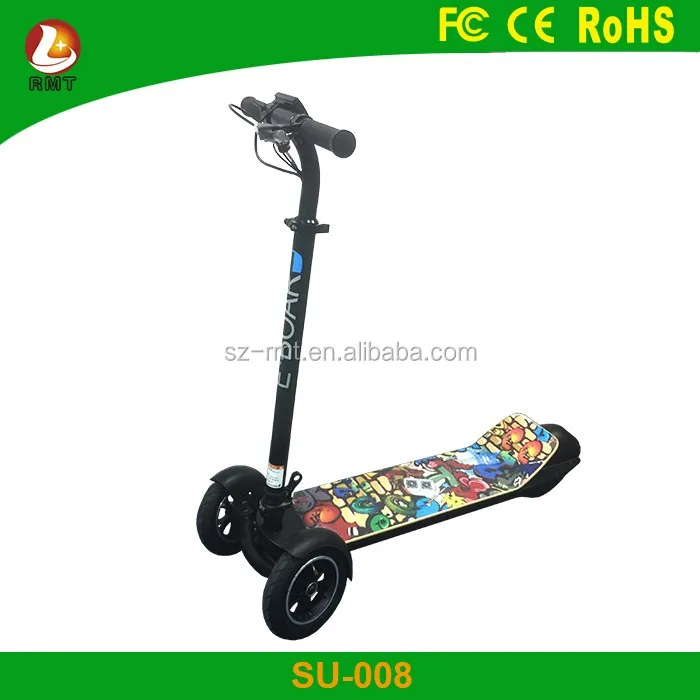 Self Balancing 3 Wheel Scooter Electric Overboard Skateboard Good Price