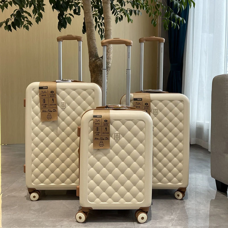 

Export large capacity luggage ultra-light boarding suitcase 20 password travel box silent 24 checked female pull bar box