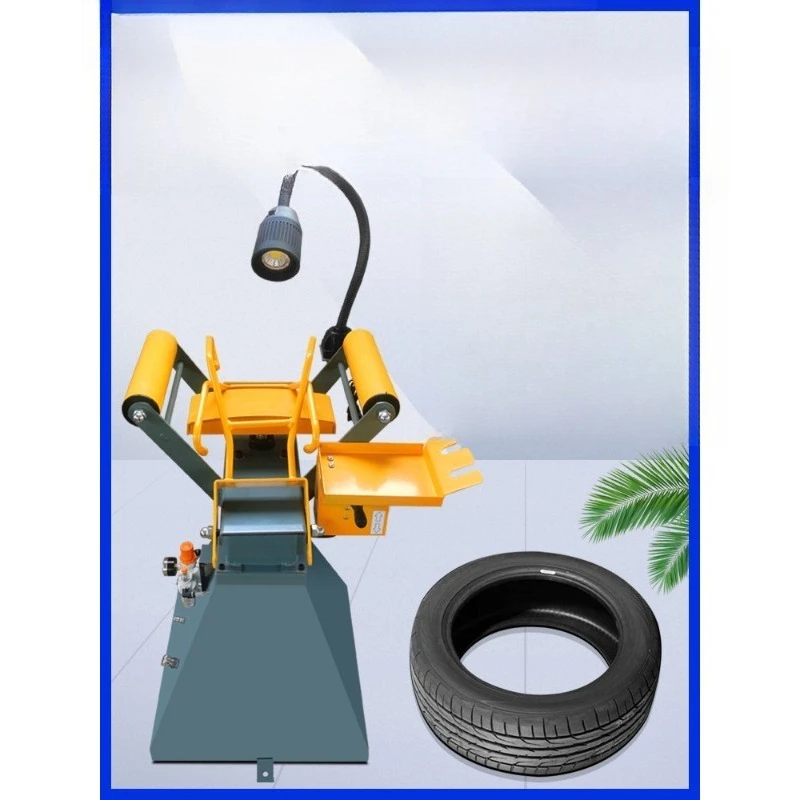 Photosynthetic pneumatic tire repeater, manual tire expander for automobile tire repair and repair