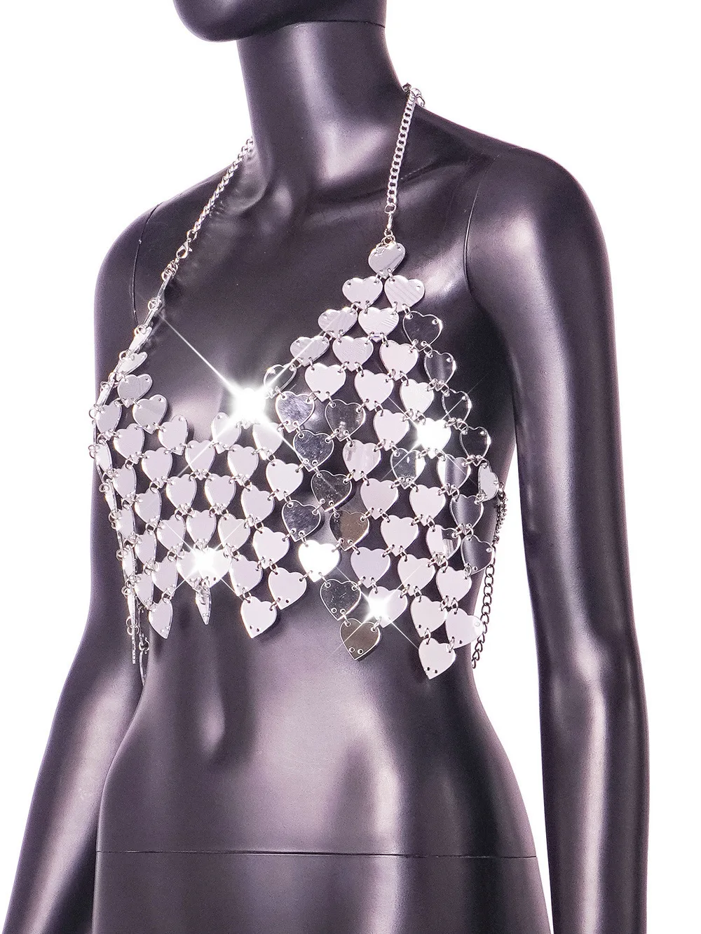 XFSPARKLE  silver   body chain   for women  gift