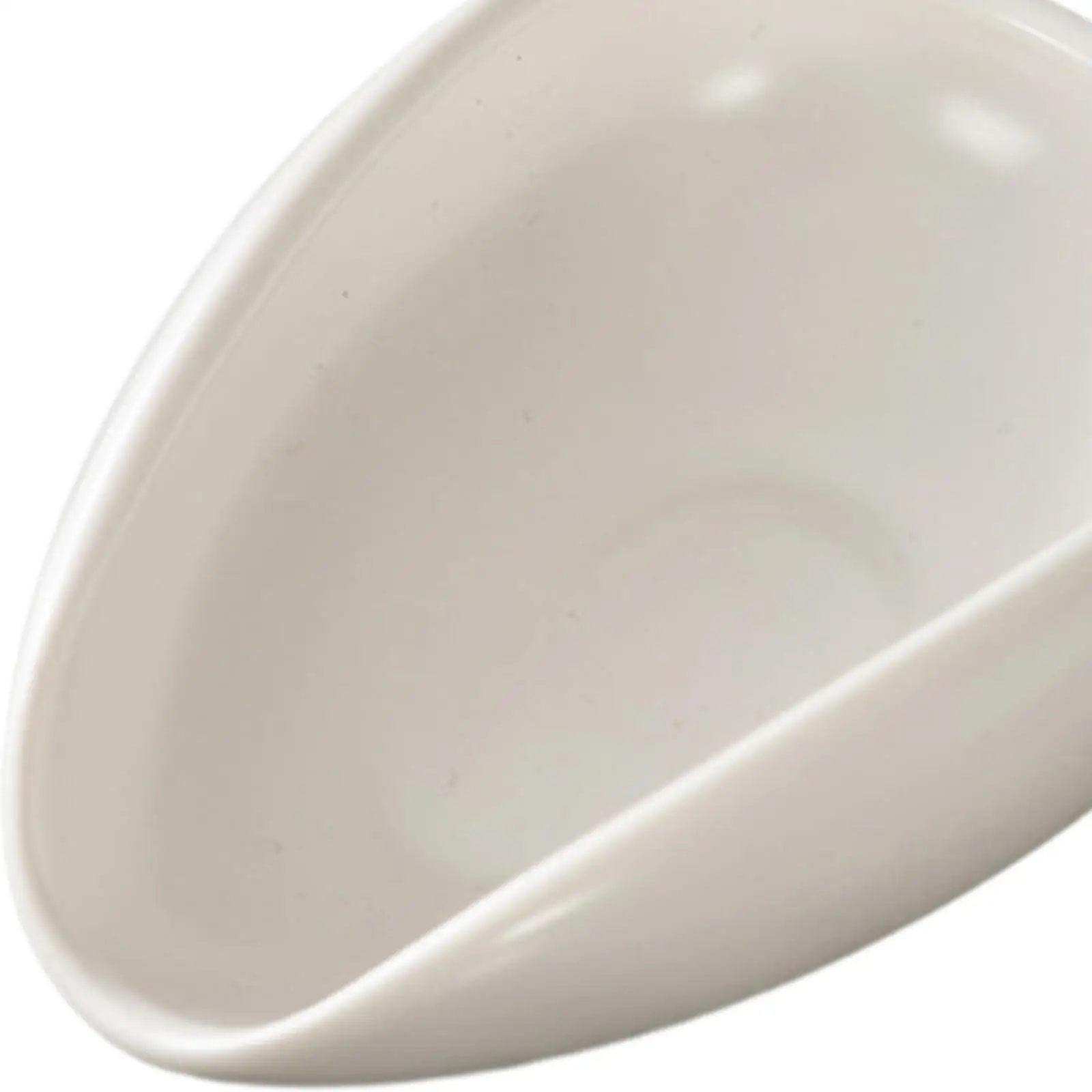 Ceramic Single Dosing Tray Coffee Powder Spoon Tools Tea Accessory Weigh Coffee Bean Container for Household Cafe