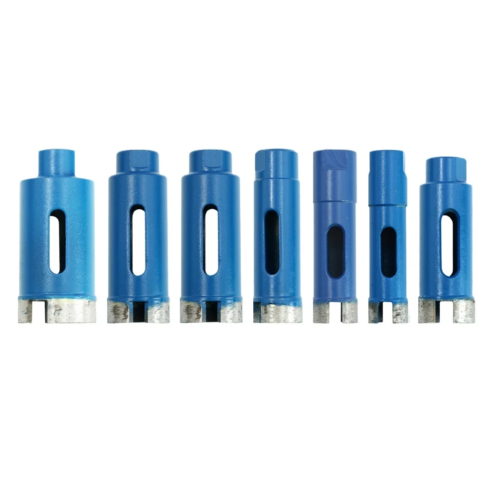 Durabilità Foratura a umido Foratura a secco Punte da trapano a secco Punta da trapano per granito Esposizione ad alto diamante Meno detriti Durata di servizio più lunga