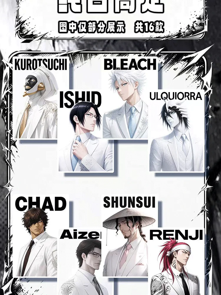 BLEACH Anime Snowy Night Zangetsu Collectible Cards Rare Trading Flash Card Kurosaki Ichigo Gift for Fans