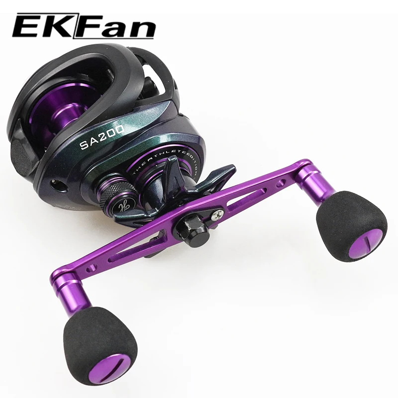 EKFan Fit A/S/D 110mm Aluminiumlegierung Baitcasting Angelrollengriff 8*5/7*4mm Loch Angelzubehör Köderrollen-DIY-Teile – Detail 8