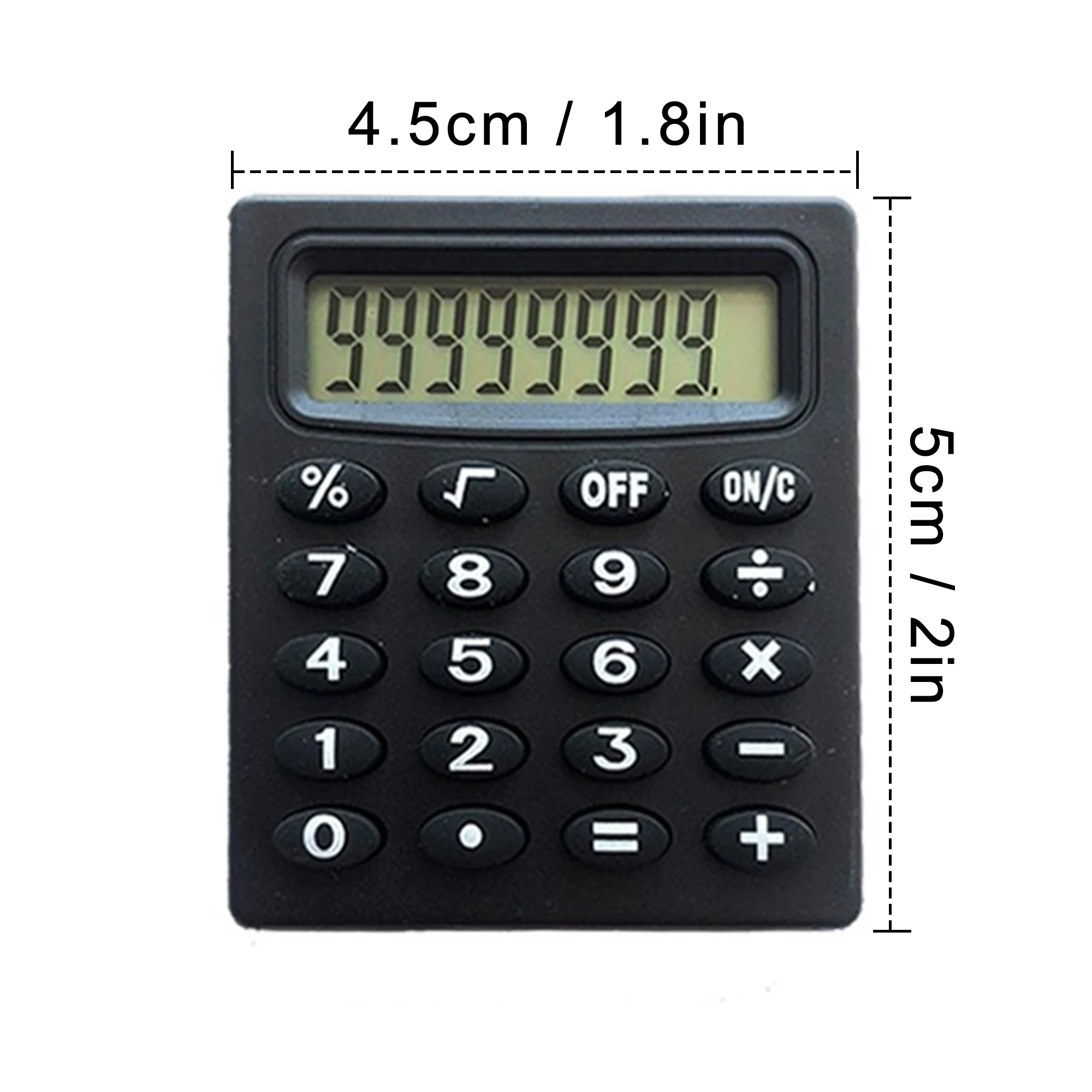 Pocket Calculator,Pocket Size Mini Calculators,8 Digit Display Basic Calculator,Mini Calculators for Students Kids Home Office