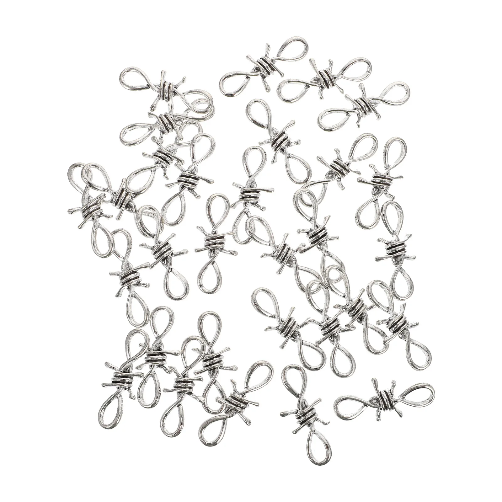 

60pcs Zinc Alloy Beads for Necklace Bracelet Hand Chain Waist Chain DIY Jewelry Making Charms Fashion Accessories
