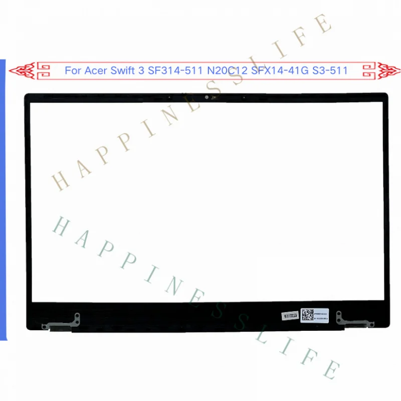 GR+   New For Acer Swift 3 SF314-511 N20C12 SFX14-41G S3-511 LCD Front Bezel Cover