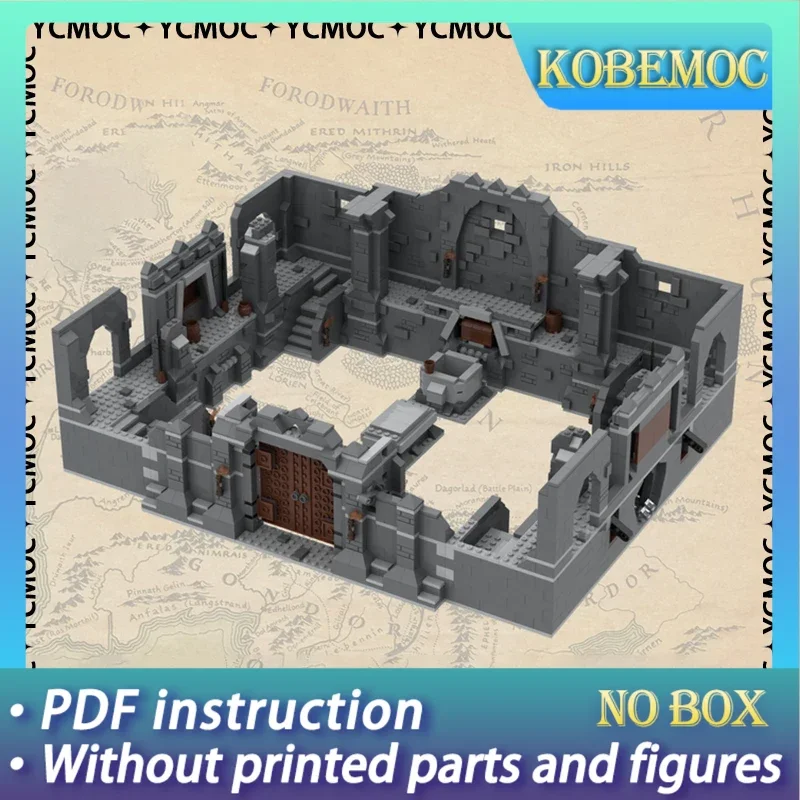 

Серия сцен из фильмов YcMoc, строительные блоки, средневековые времена, модель гробницы, технологические кирпичи, замок «сделай сам», вид на улицу, детские игрушки