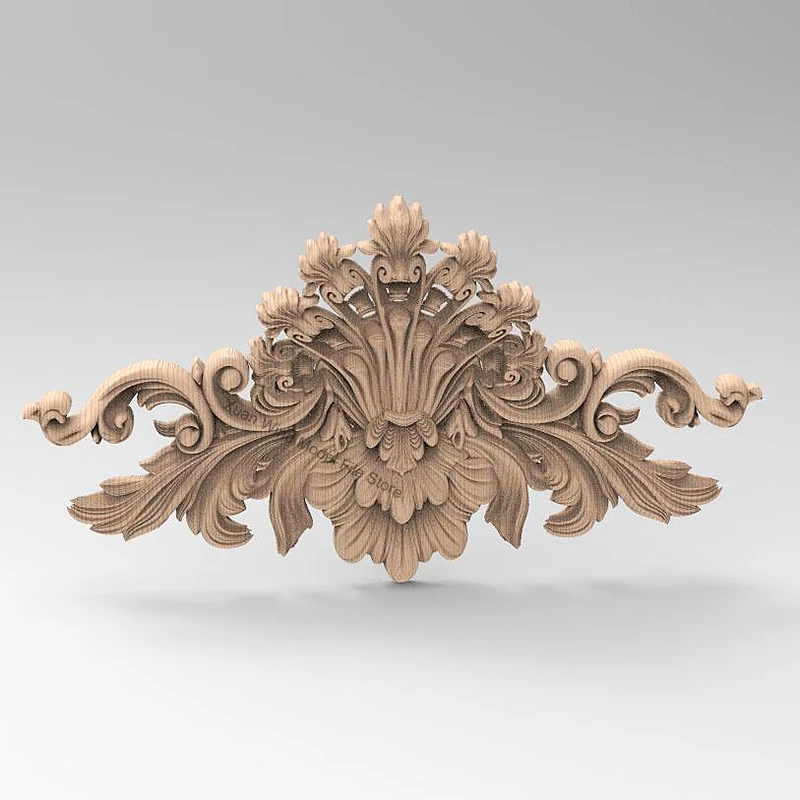 ملف نحت الخشب المزخرف بالزاوية المنحوتة ، نموذج STL لراوتر CNC Artcam تطمح ، ديكور المنزل الأوروبي ، نحت الأعمال الخشبية ، 35 *