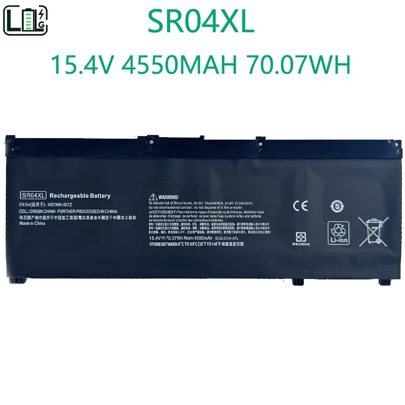 

SR04XL Laptop Battery for HP OMEN 15-CE 15-CB 15-CE015DX 15-CB014ur TPN-Q193 TPN-Q194 TPN-C133 HSTNN-DB7W 917724-855