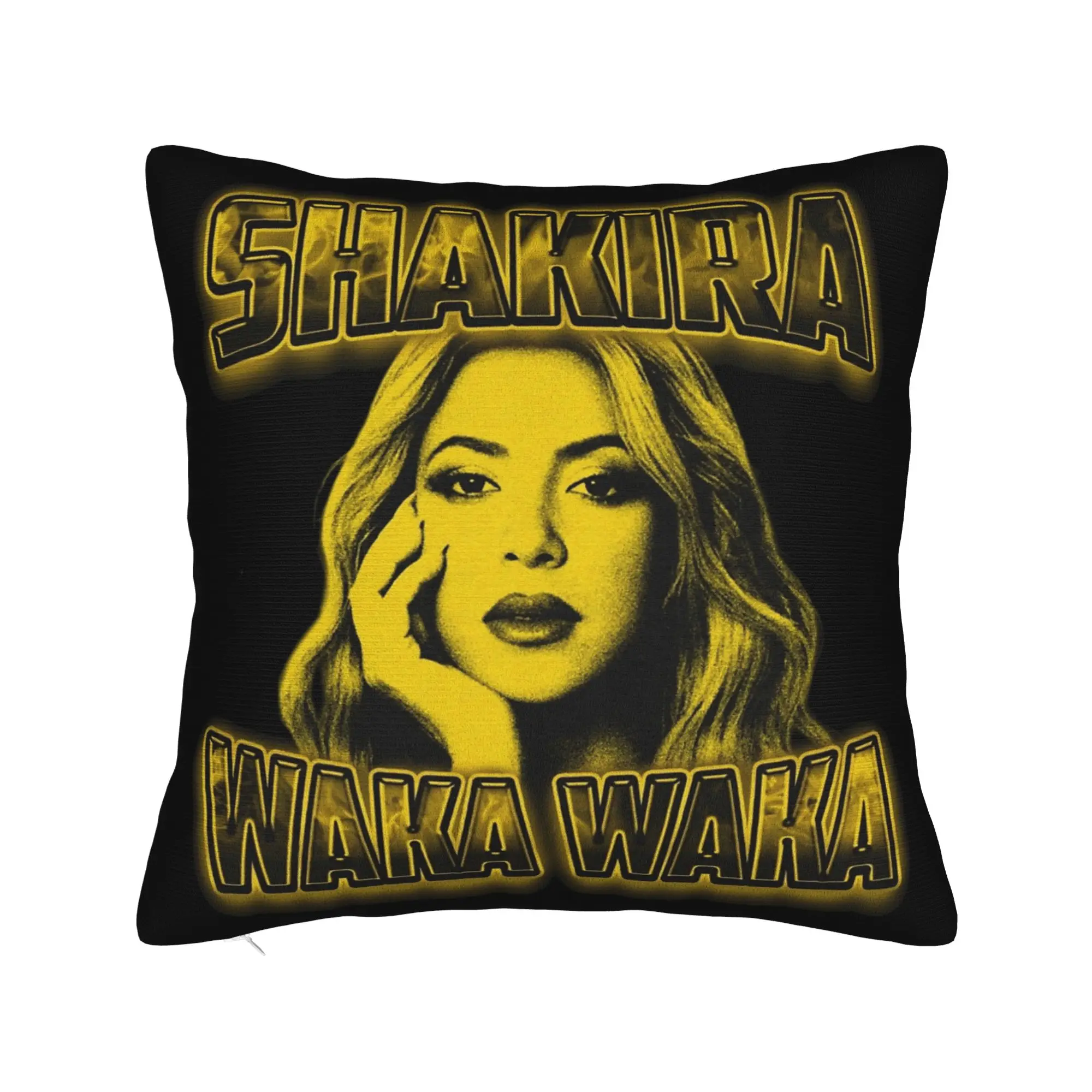 Singer Shakira Pillowcase Soft Polyester Cushion Cover Gift  Pillow Case Cover Home Dropshipping 45*45cm