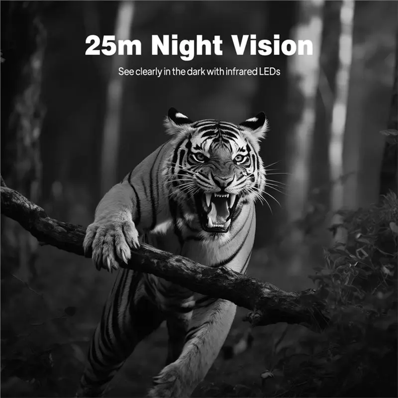 B04B-Outdoor Trail Hunting Camera 1080P HD Infrared Night Vision 2.4 Inch Tracking Photo Trap Cam Wild Surveillance Animal