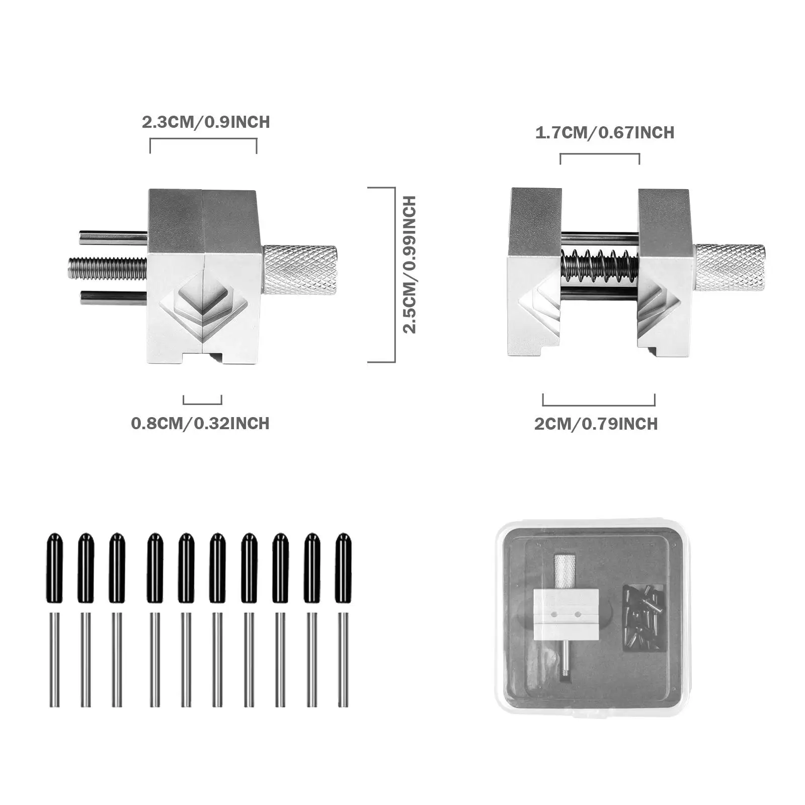 Mini Vise Model Coloring Tool Fixed Parts Portable Miniature Workbench Vise for Carving Hobby Model Craft Model Figures