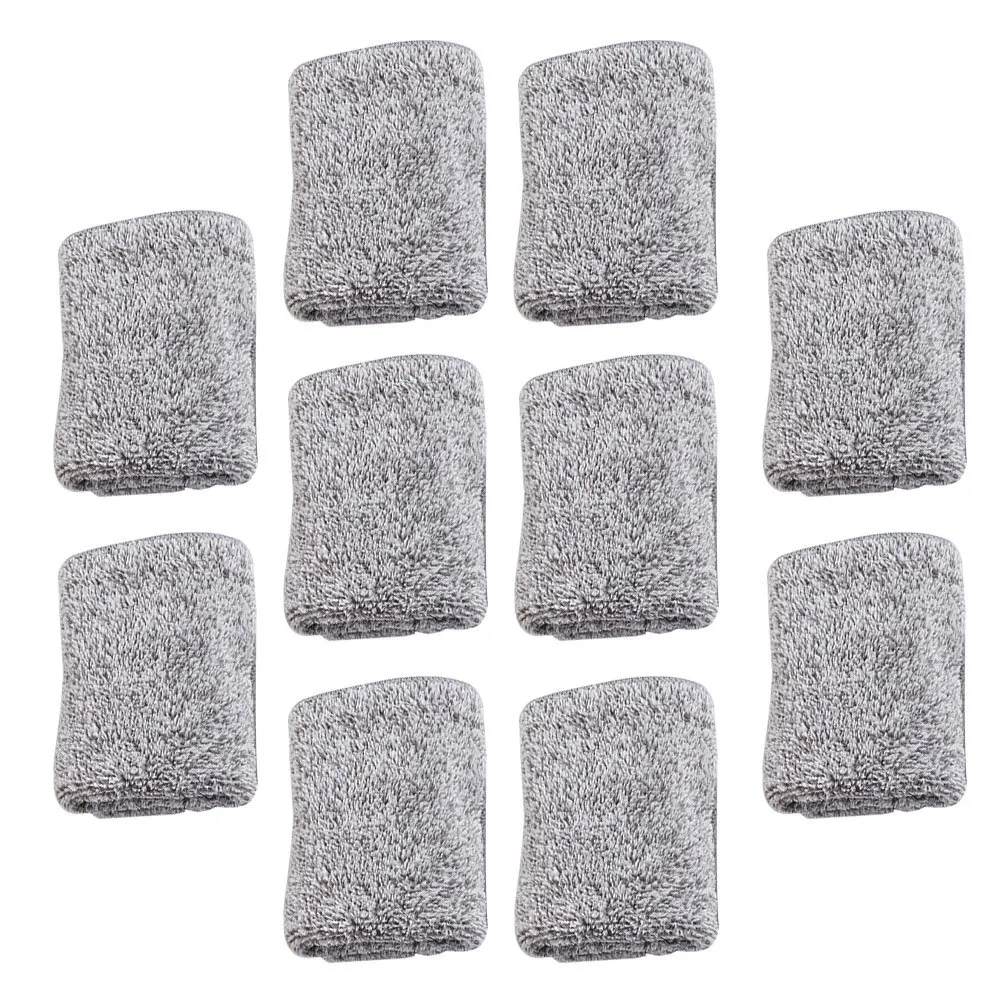 

10pcs Dish Microfiber Cleaning Cloth Absorbent Non-Scratch Microfiber Cleaning Cloth For Kitchen Furniture Windows Household Use