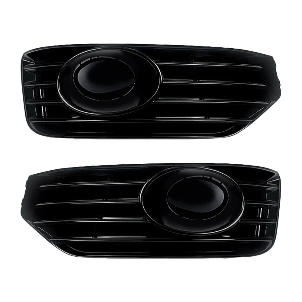 1 Pair Car Front Bumper Fog Light Lamp Cover Grille For VW Transporter T5 Sportline 2010 2011 2012 2013 2014 2015