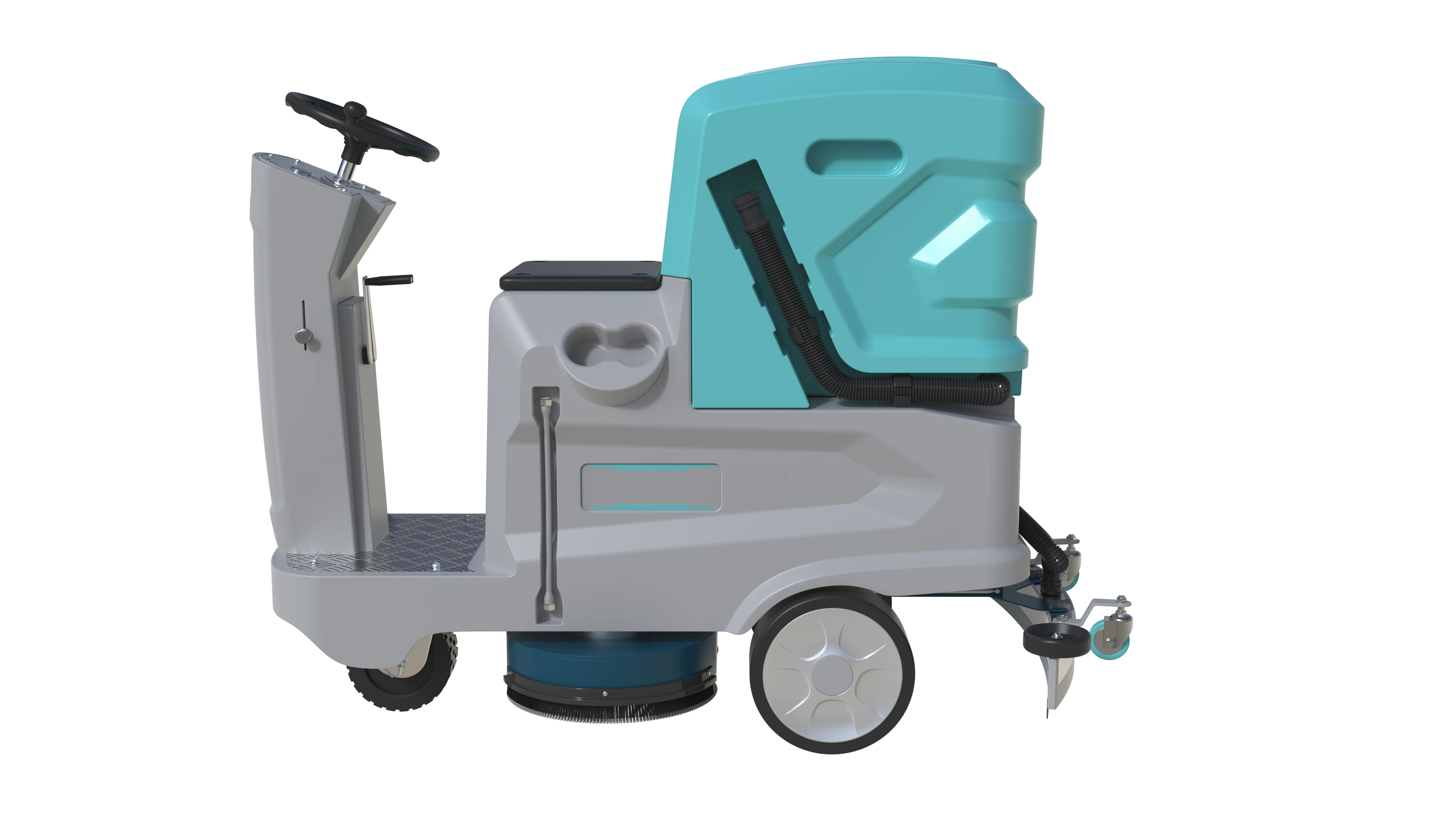 آلة غسيل بلاط الأرضيات ، عرض تنظيف المستودعات ، M5 ،