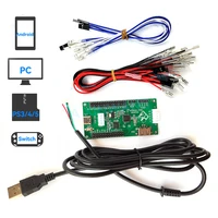 Controlador de juegos Arcade con USB, placa de desarrollo Raspberry Pi PICO, Joystick Hitbox, codificador de cero retardo para Xboxone, Ps5, PS4, PC Switch