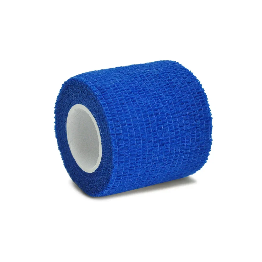 1/6 Stuks 4.8m Zwart Ehbo Zelfklevende Samenhangende Elasticiteit Bandages Sport Tape voor Pols Enkel verstuikingen & Zwelling