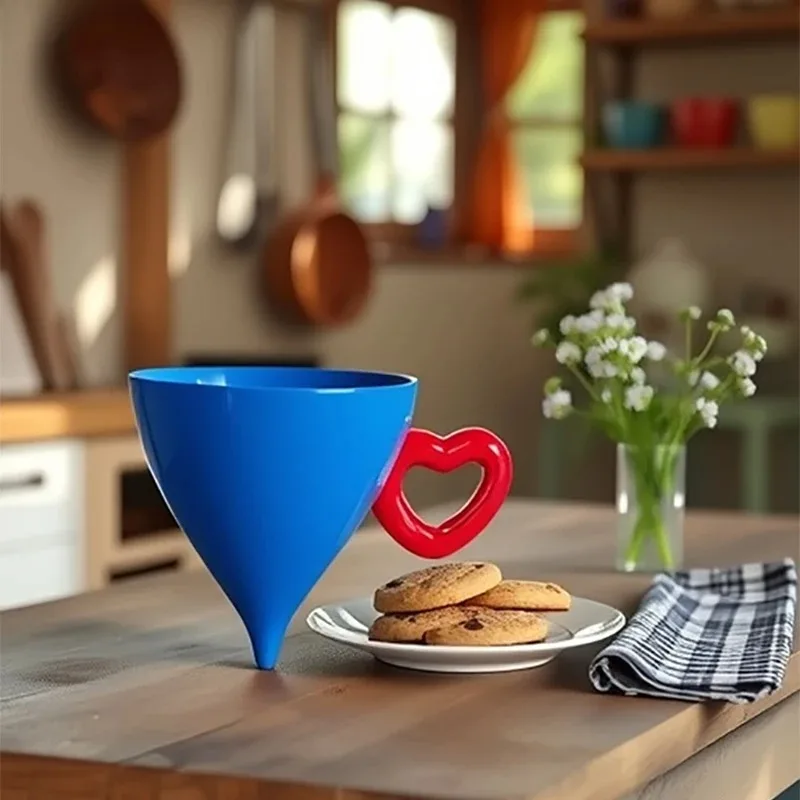 

120ML Creative Triangle Pivot Ceramic Cup Heart Shaped Cup Dining Table Coffee Mug Afternoon Tea Milk Cup Exquisite Gifts